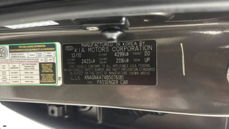 2011 Kia Optima EX