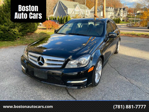 2013 Mercedes-Benz C-Class for sale at Boston Auto Cars in Dedham MA