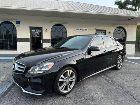 2016 Mercedes-Benz E-Class for sale at Supreme Motor Sports in North Fort Myers FL