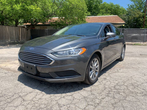 2017 Ford Fusion for sale at H & H AUTO SALES in San Antonio TX