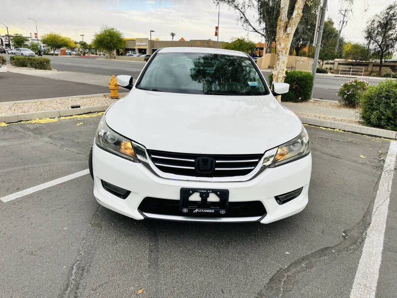 Used 2014 Honda Accord Sport with VIN 1HGCR2F58EA246671 for sale in Chandler, AZ
