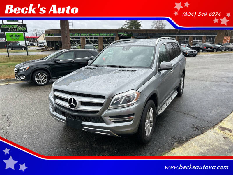 2015 Mercedes-Benz GL-Class for sale at Beck's Auto in Chesterfield VA