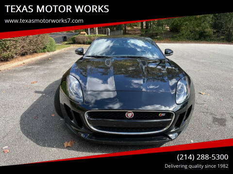 2015 Jaguar F-TYPE for sale at TEXAS MOTOR WORKS in Arlington TX