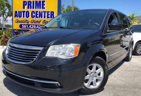 2012 Chrysler Town and Country for sale at PRIME AUTO CENTER in Palm Springs FL