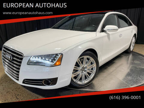 2012 Audi A8 L for sale at EUROPEAN AUTOHAUS in Holland MI