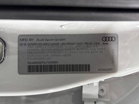 2018 Audi RS 3 2.5T quattro