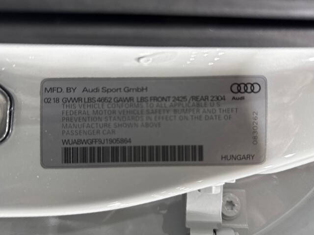 2018 Audi RS 3 2.5T quattro