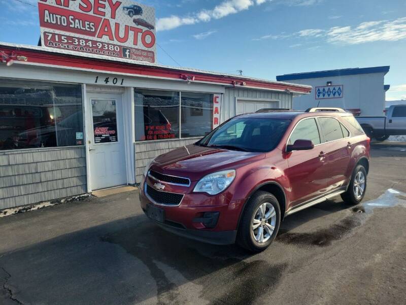 2011 Chevrolet Equinox for sale at Apsey Auto in Marshfield WI