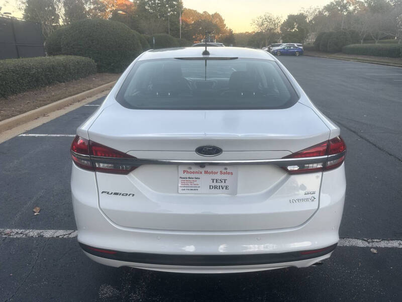 2017 Ford Fusion Hybrid SE