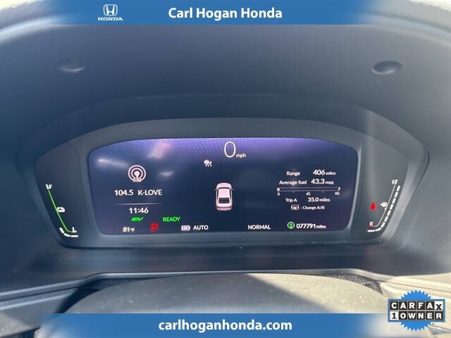 2023 Honda Accord Hybrid