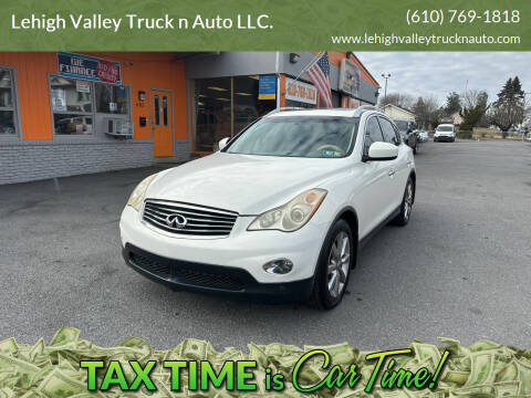 2008 Infiniti EX35 for sale at Lehigh Valley Truck n Auto LLC. in Schnecksville PA