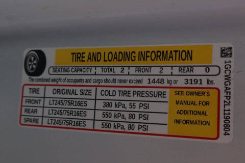 2020 Chevrolet Express 2500