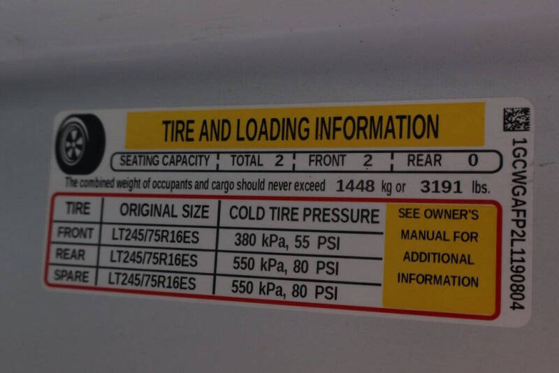 2020 Chevrolet Express 2500