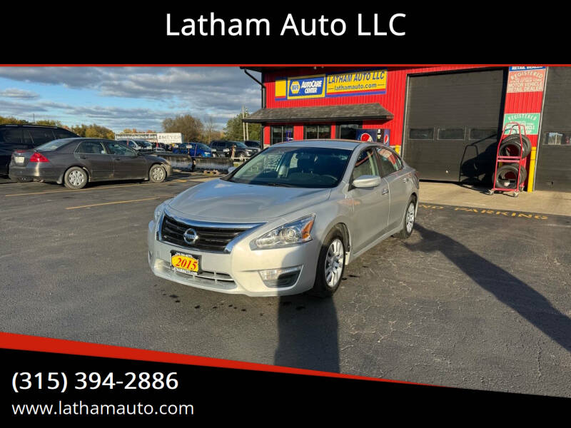 2015 Nissan Altima for sale at Latham Auto LLC in Ogdensburg NY