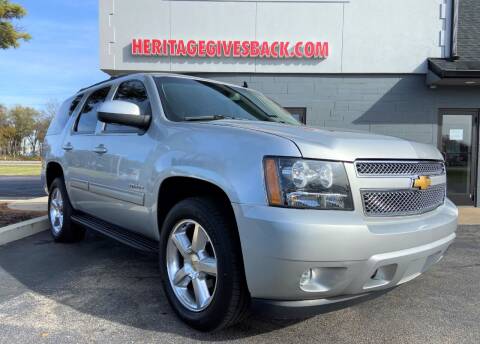 2012 Chevrolet Tahoe for sale at Heritage Automotive Sales in Columbus in Columbus IN