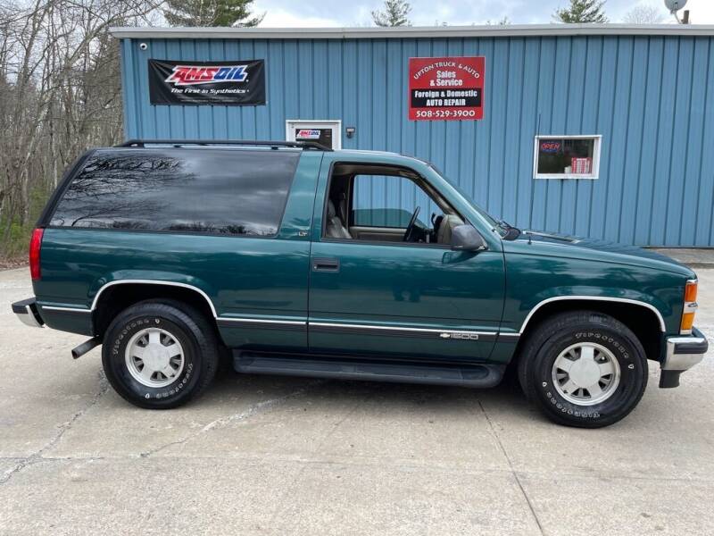 1997 Chevrolet Tahoe for sale at Upton Truck and Auto in Upton MA