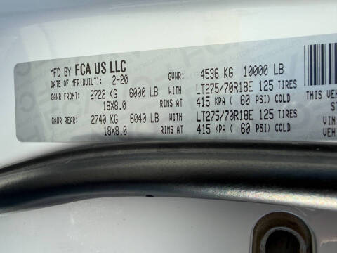 2020 RAM 2500 Big Horn