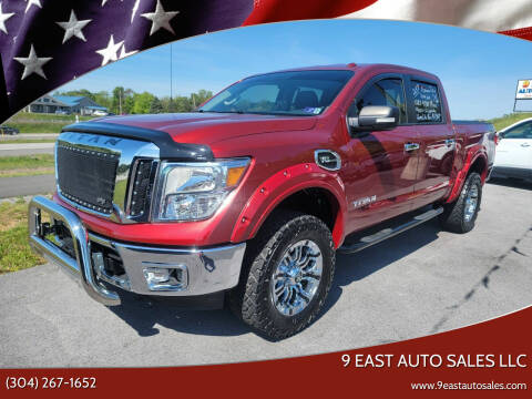 2017 Nissan Titan for sale at 9 EAST AUTO SALES LLC in Martinsburg WV