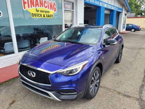 2017 Infiniti QX30 for sale at AutoMotion Sales in Franklin OH
