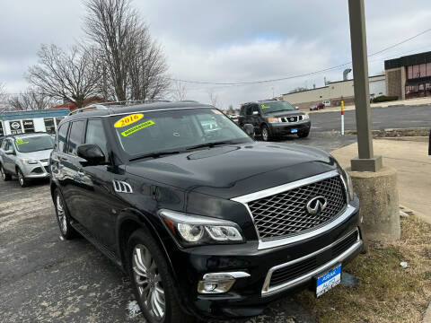 2016 Infiniti QX80 for sale at Arak Auto Sales in Bourbonnais IL
