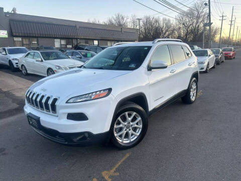 2015 Jeep Cherokee for sale at Giordano Auto Sales in Hasbrouck Heights NJ
