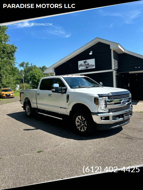 2018 Ford F-250 Super Duty for sale at PARADISE MOTORS LLC in Cambridge MN