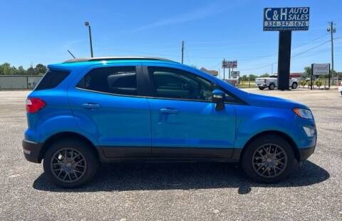 2019 Ford EcoSport for sale at C & H AUTO SALES WITH RICARDO ZAMORA in Daleville AL