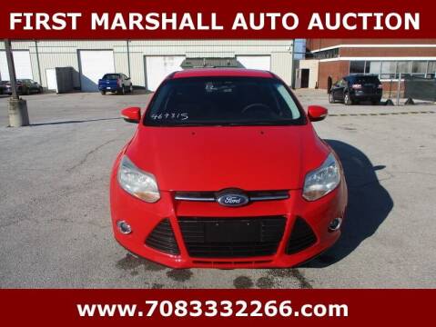 2012 Ford Focus for sale at First Marshall Auto Auction in Harvey IL