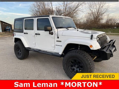 2016 Jeep Wrangler Unlimited for sale at Sam Leman CDJRF Morton in Morton IL