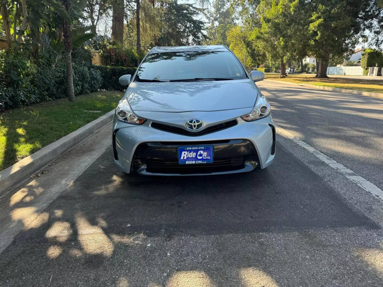 2015 Toyota Prius v for sale at Ride On LLC in Van Nuys, CA