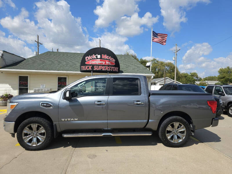 2017 Nissan Titan for sale at DICK'S MOTOR CO INC in Grand Island NE