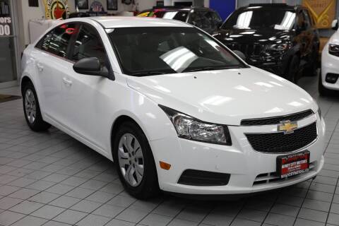 2012 Chevrolet Cruze for sale at Windy City Motors in Chicago IL