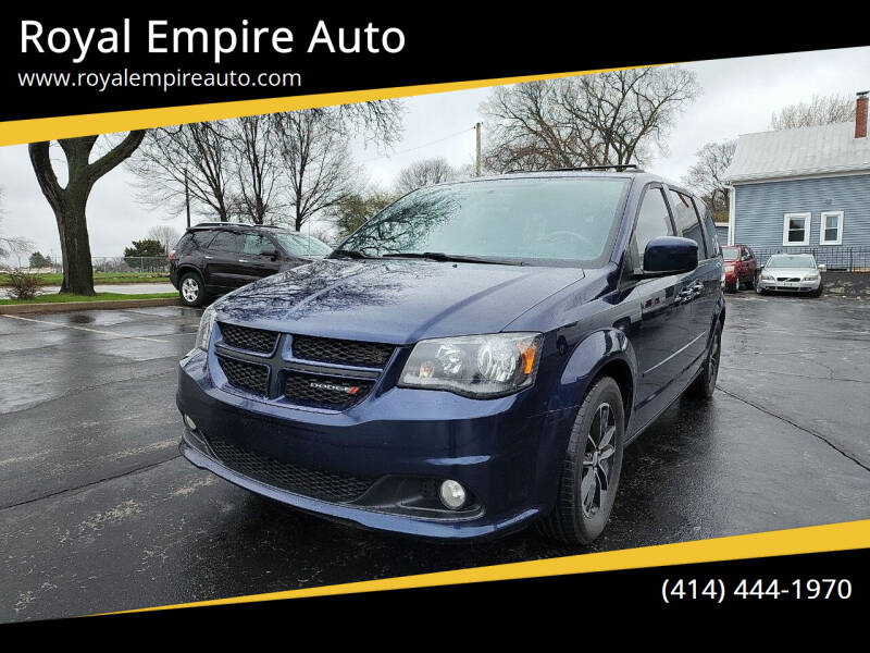 2017 Dodge Grand Caravan for sale at Royal Empire Auto in Milwaukee WI