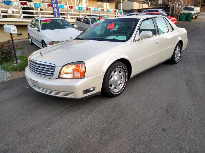 2002 Cadillac DeVille for sale at Autosnow4sale.com in El Dorado CA