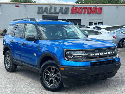 2022 Ford Bronco Sport for sale at Dallas Motors in Garland TX