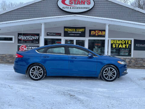 2017 Ford Fusion for sale at Stans Auto Sales in Wayland MI