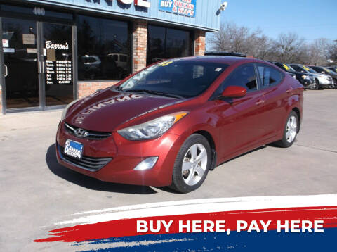 2013 Hyundai Elantra for sale at Barron's Auto Enterprise - Barron's Auto Stephenville in Stephenville TX