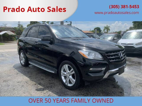 2015 Mercedes-Benz M-Class for sale at Prado Auto Sales in Miami FL