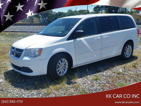 2014 Dodge Grand Caravan for sale at KK Car Co Inc in Lake Worth FL