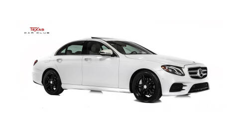 2017 Mercedes-Benz E-Class for sale at Texas Car Club in Houston TX