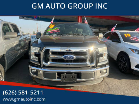 2016 Ford F-150 for sale at GM AUTO GROUP INC in La Puente CA