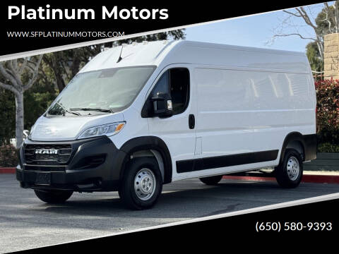2023 RAM ProMaster for sale at Platinum Motors in San Bruno CA
