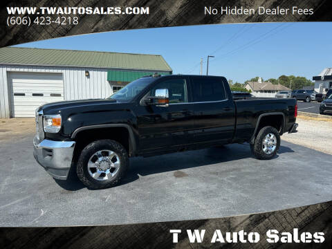 2018 GMC Sierra 2500HD for sale at T W Auto Sales in Science Hill KY