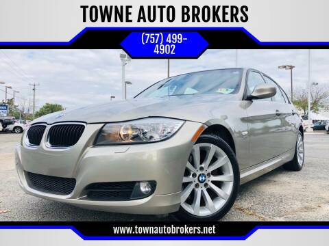 2011 BMW 3 Series for sale at TOWNE AUTO BROKERS in Virginia Beach VA