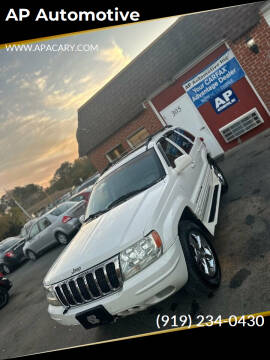 2002 Jeep Grand Cherokee for sale at AP Automotive in Cary NC