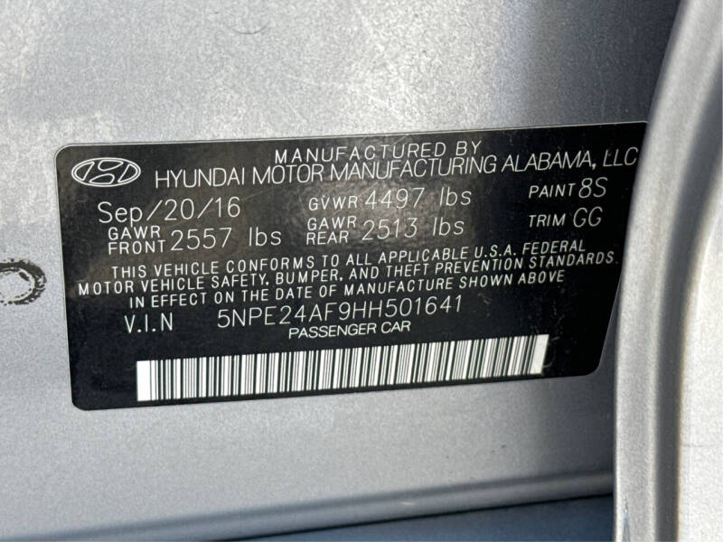 2017 Hyundai Sonata