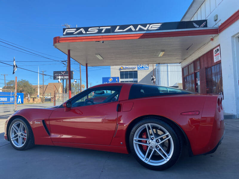 2007 Chevrolet Corvette for sale at FAST LANE AUTO SALES in San Antonio TX