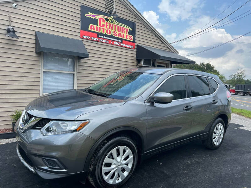 2016 Nissan Rogue for sale at CENTURY AUTO SALES in Orlando FL