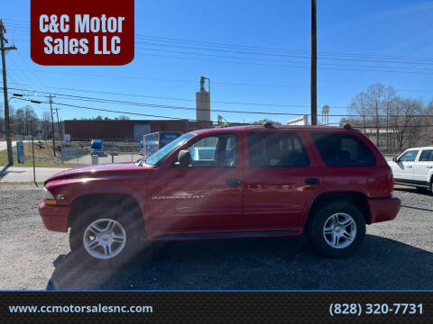 2000 Dodge Durango for sale at C&C Motor Sales LLC in Hudson NC