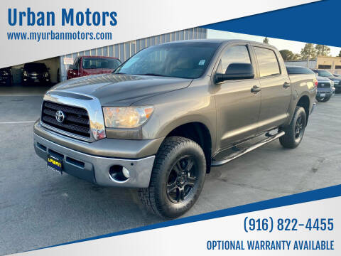 2008 Toyota Tundra for sale at Urban Motors in Sacramento CA